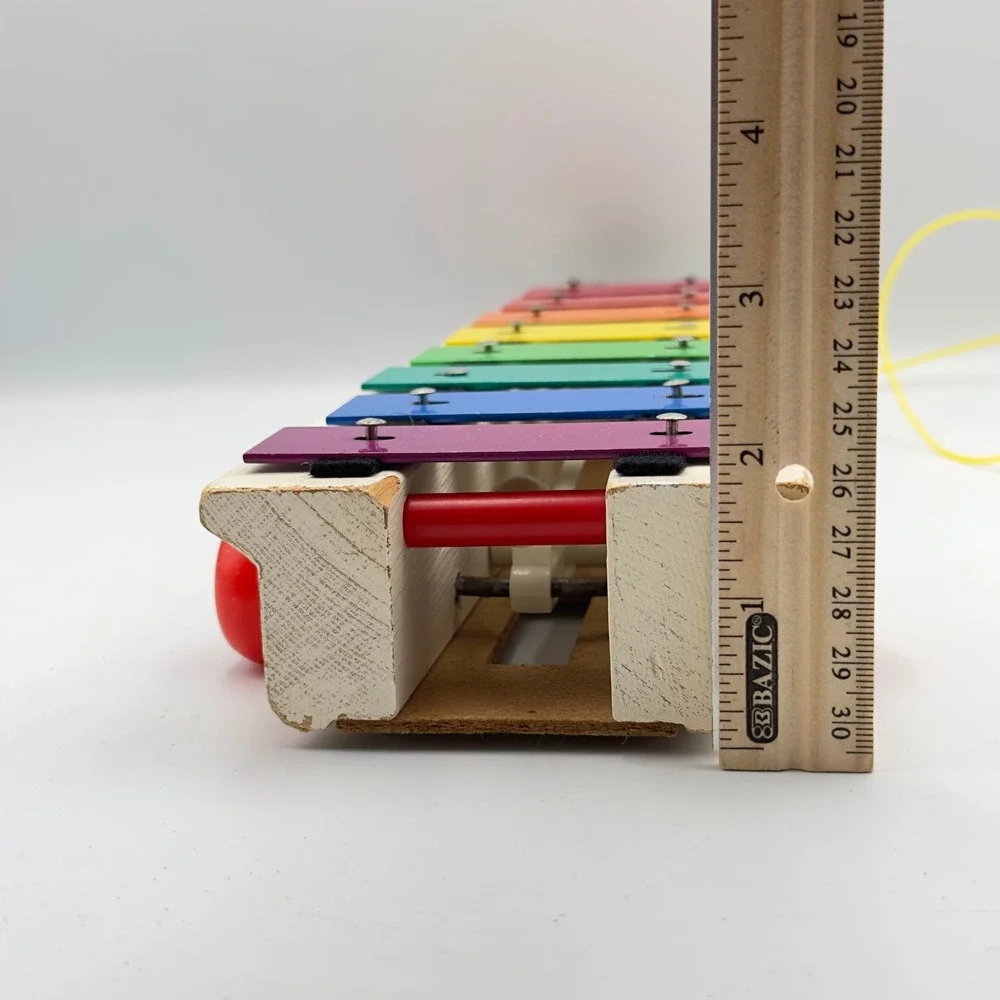 Vtg‎ 1985 Fisher-Price Pull-A-Tune #870 Xylophone Child's Musical Pull Toy Base